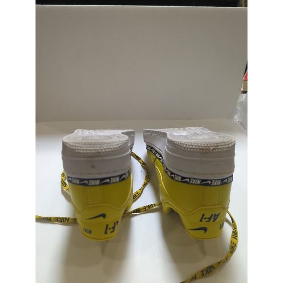 Sz 6.5- NIKE WMNS AIR FORCE 1 BRIGHT CITRON YELLOW AH8827-700 - Picture 13 of 13